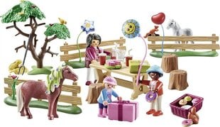70997 PLAYMOBIL® Country, Детский день рождения на ферме пони цена и информация | Конструкторы и кубики | pigu.lt