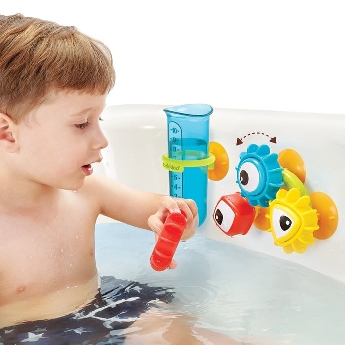 Vonios žaislas Yookidoo Linksmieji indeliai kaina ir informacija | Žaislai kūdikiams | pigu.lt