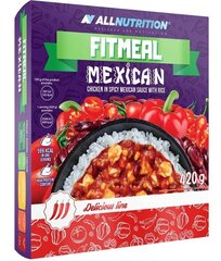 Vištiena meksikietiškame padaže su ryžiais AllNutrition Fitmeal Mexican, 420 g kaina ir informacija | Funkcinis maistas (supermaistas) | pigu.lt
