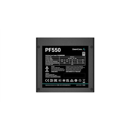 DeepCool PF550 kaina ir informacija | Maitinimo šaltiniai (PSU) | pigu.lt
