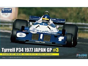 Konstruktorius Fujimi - Tyrrell P34 Japan Grand Prix #3 Wide Tread (Peterson), 1/20, 09090 kaina ir informacija | Konstruktoriai ir kaladėlės | pigu.lt