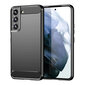 Hurtel Carbon Case skirtas Samsung Galaxy S22, juodas kaina ir informacija | Telefono dėklai | pigu.lt