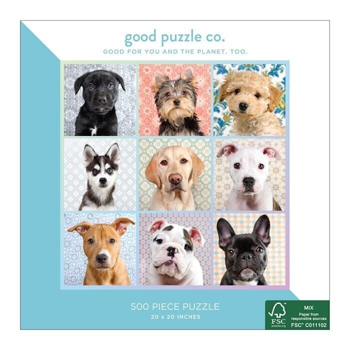 Dėlionė Šuniukų portretai, 500 dalių kaina ir informacija | Dėlionės (puzzle) | pigu.lt