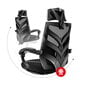 Žaidimų kėdė Huzaro Combat 5.0 Black kaina ir informacija | Biuro kėdės | pigu.lt