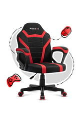 Vaikiška žaidimų kėdė Huzaro Ranger 1.0 Red Mesh kaina ir informacija | Biuro kėdės | pigu.lt