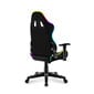 Vaikiška žaidimų kėdė Huzaro Ranger 6.0 RGB, juoda цена и информация | Biuro kėdės | pigu.lt