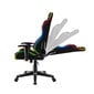 Vaikiška žaidimų kėdė Huzaro Ranger 6.0 RGB, juoda kaina ir informacija | Biuro kėdės | pigu.lt