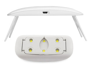 Мини УФ светодиодная лампа для ногтей цена и информация | Аппараты для маникюра и педикюра | pigu.lt
