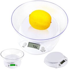 ЖК-весы кухонные с чашей цена и информация | Весы (кухонные) | pigu.lt