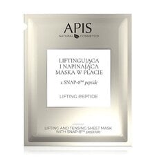 Лифтинг-укрепляющая маска для лица APIS SNAP-8 MT PEPTIDE, 20 г цена и информация | Маски для лица, патчи для глаз | pigu.lt