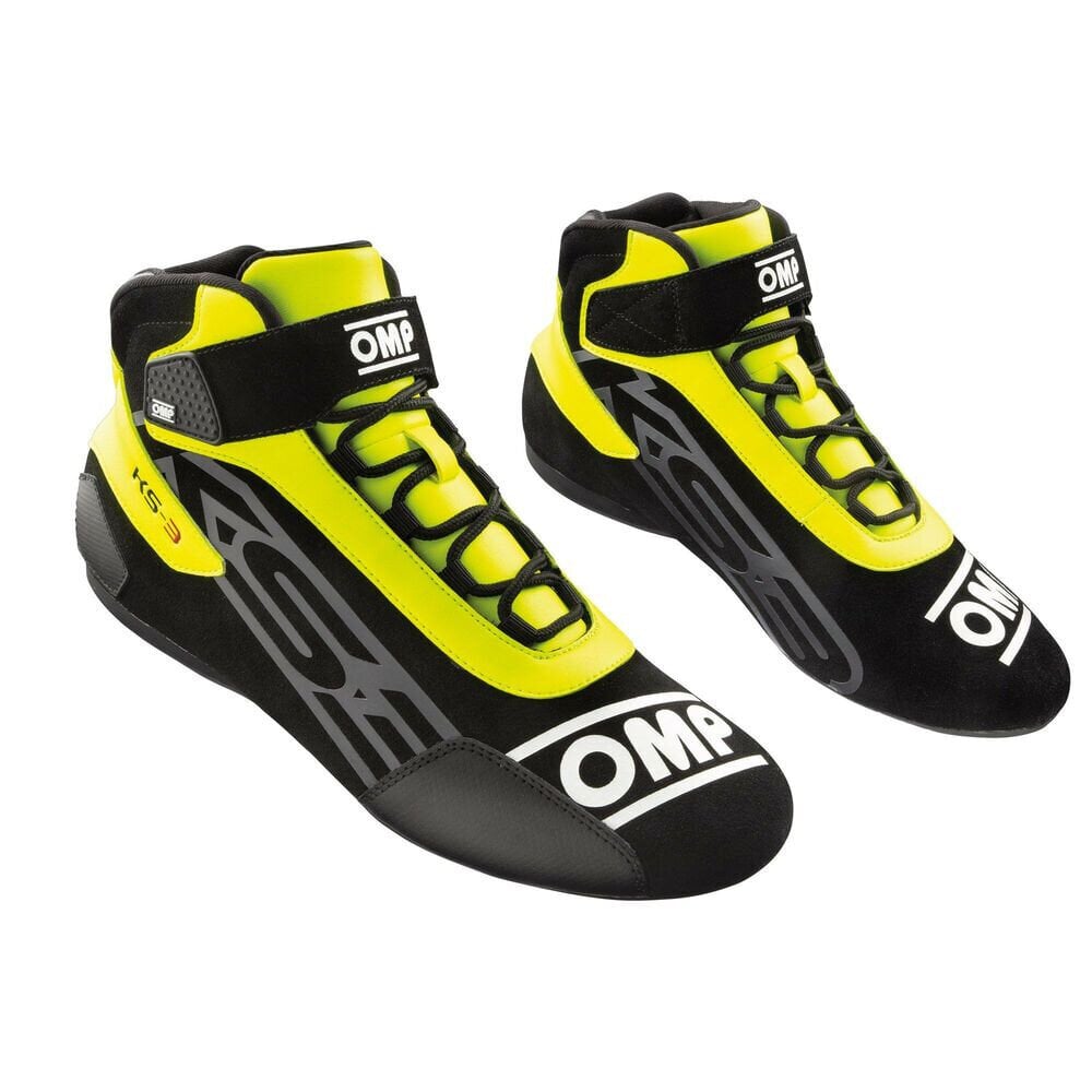 Lenktynių batai OMP KS-3 Geltona / juoda (Dydis 41) цена и информация | Moto batai | pigu.lt