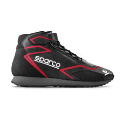Lenktynių batai Sparco, raudoni/juodi kaina ir informacija | Moto batai | pigu.lt