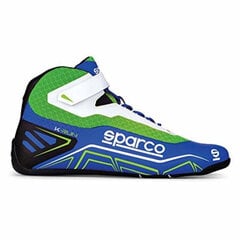 Lenktynių batai Sparco K-RUN Mėlyna (Dydis 43) kaina ir informacija | Moto batai | pigu.lt