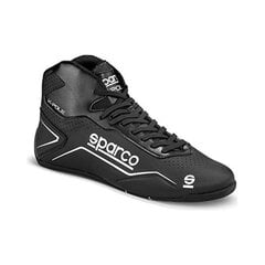 Lenktynių batai Sparco K-POLE Juoda Dydis 45 kaina ir informacija | Moto batai | pigu.lt