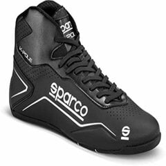 Lenktynių batai Sparco K-POLE Juoda (Dydis 41) kaina ir informacija | Moto batai | pigu.lt