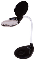 Padidinimo stiklas Levenhuk Zeno Lamp ZL7, juodas kaina ir informacija | Kanceliarinės prekės | pigu.lt