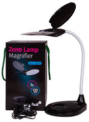 Padidinimo stiklas Levenhuk Zeno Lamp ZL7, juodas kaina ir informacija | Kanceliarinės prekės | pigu.lt