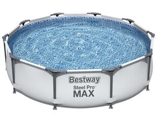 Baseinas Bestway „Steel Pro Max", 305x76 kaina ir informacija | Baseinai | pigu.lt