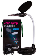 Padidinimo stiklas Levenhuk Zeno Lamp ZL13, juodas kaina ir informacija | Kanceliarinės prekės | pigu.lt