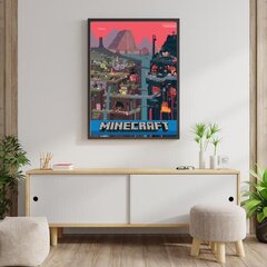 Minecraft, 61x91,5 cm kaina ir informacija | Žaidėjų atributika | pigu.lt