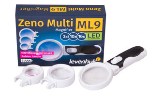 Padidinimo stiklas Levenhuk Zeno Multi ML9 kaina ir informacija | Kanceliarinės prekės | pigu.lt