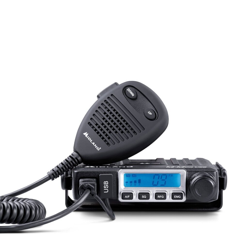 Automobilinis radijo imtuvas Midland CB-GO USB M-Mini kaina ir informacija | Radijo stotelės, racijos | pigu.lt