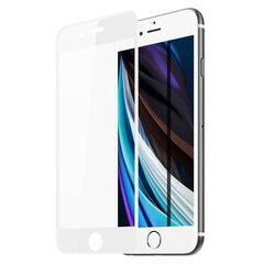 Apsauginis stiklas HARD Full Glue 5D skirtas iPhone 7 / 8, baltas kaina ir informacija | Apsauginės plėvelės telefonams | pigu.lt