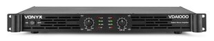 Аудиоусилитель Vonyx VDA1000 1U 2x 500 Вт цена и информация | Домашняя акустика и системы «Саундбар» («Soundbar“) | pigu.lt