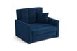 Sofa NORE Iva 1, mėlyna kaina ir informacija | Sofos | pigu.lt