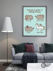 Pusheen Super Fancy - постер 61x91,5 cm цена и информация | Репродукции, картины | pigu.lt