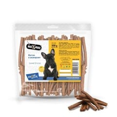 Hau&Miau лакомство для собак бараньи палочки, 500 г цена и информация | Лакомства для собак | pigu.lt