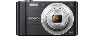 Sony DSC-W810, чёрный цена и информация | Цифровые фотоаппараты | pigu.lt