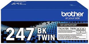 Brother TN247BK TWIN - 2-pack - High Yield - black - original - toner cartridge kaina ir informacija | Kasetės lazeriniams spausdintuvams | pigu.lt