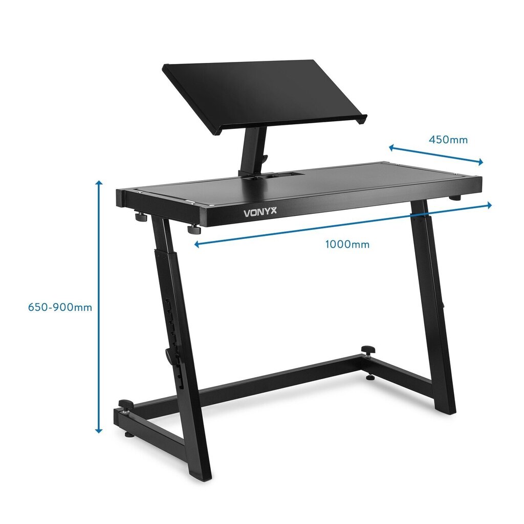 Stalas VONYX DB10 DJ kaina ir informacija | Priedai muzikos instrumentams | pigu.lt