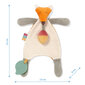 BabyOno minkštas žaislas - migdukas su girgždančiu pakabuku, Skinny Mate Pete, 1443 цена и информация | Minkšti (pliušiniai) žaislai | pigu.lt