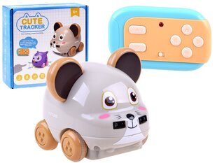 Интерактивная мышь с дистанционным управлением, серая цена и информация | Игрушки для мальчиков | pigu.lt