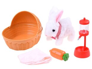 Интерактивный кролик, розовый цвет цена и информация | Мягкие игрушки | pigu.lt