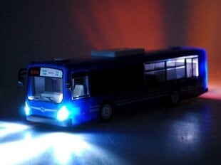 Большой автобус с открывающейся дверью, синий цена и информация | Игрушки для мальчиков | pigu.lt