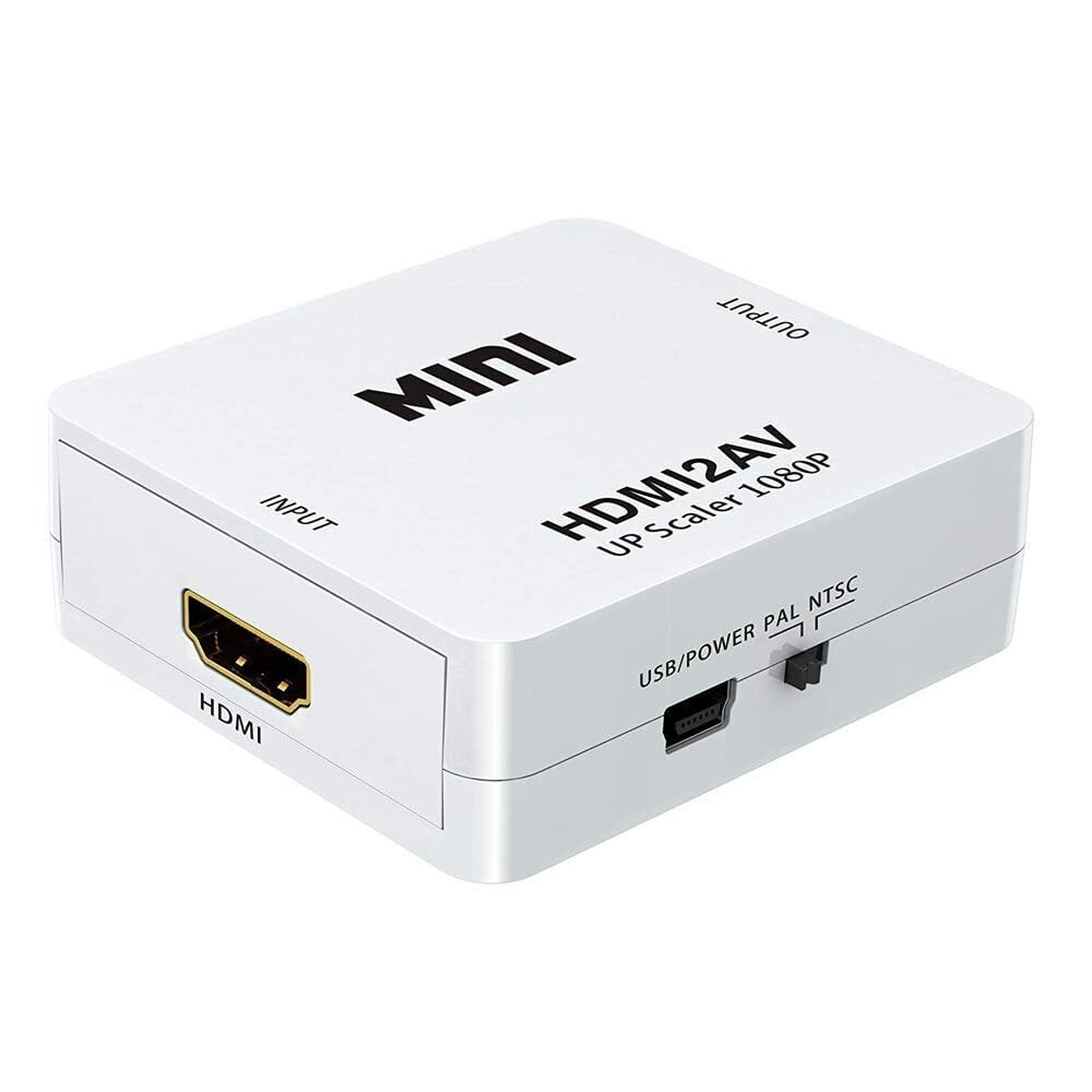 Видео конвертер Адаптер HDMI в AV RCA Converter цена | pigu.lt