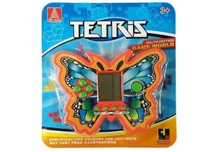 Drugelio formos elektroninis žaidimas "Tetris", oranžinis kaina ir informacija | Stalo žaidimai, galvosūkiai | pigu.lt