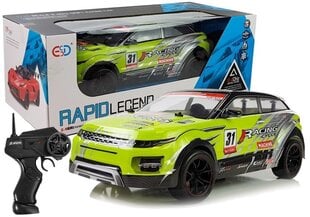 Nuotoliniu būdu valdomas automobilis "Rapid Legend", žalias kaina ir informacija | Žaislai berniukams | pigu.lt
