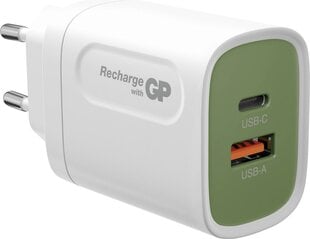 GP Batteries GPACEWM2AW3PG-2B1 цена и информация | Зарядные устройства для телефонов | pigu.lt