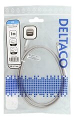 Deltaco кабель USB3.1 C - C GEN2 3A, 1m,10 Gbps цена и информация | Кабели и провода | pigu.lt