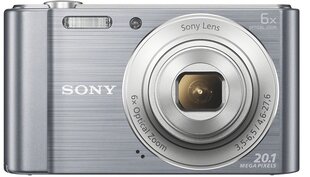 SONY DSC-W810, Silver kaina ir informacija | Skaitmeniniai fotoaparatai | pigu.lt