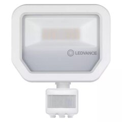 Светодиодный прожектор Ledvance PFM, с датчиком движения, 20W/4000K, IP65 WT цена и информация | Уличные светильники | pigu.lt