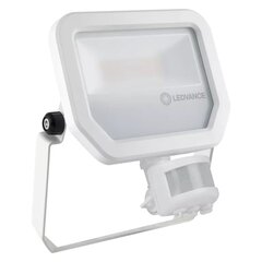 LED prožektorius LEDVANCE Floodlight PFM su judesio davikliu 20W/4000K IP65 WT kaina ir informacija | Lauko šviestuvai | pigu.lt