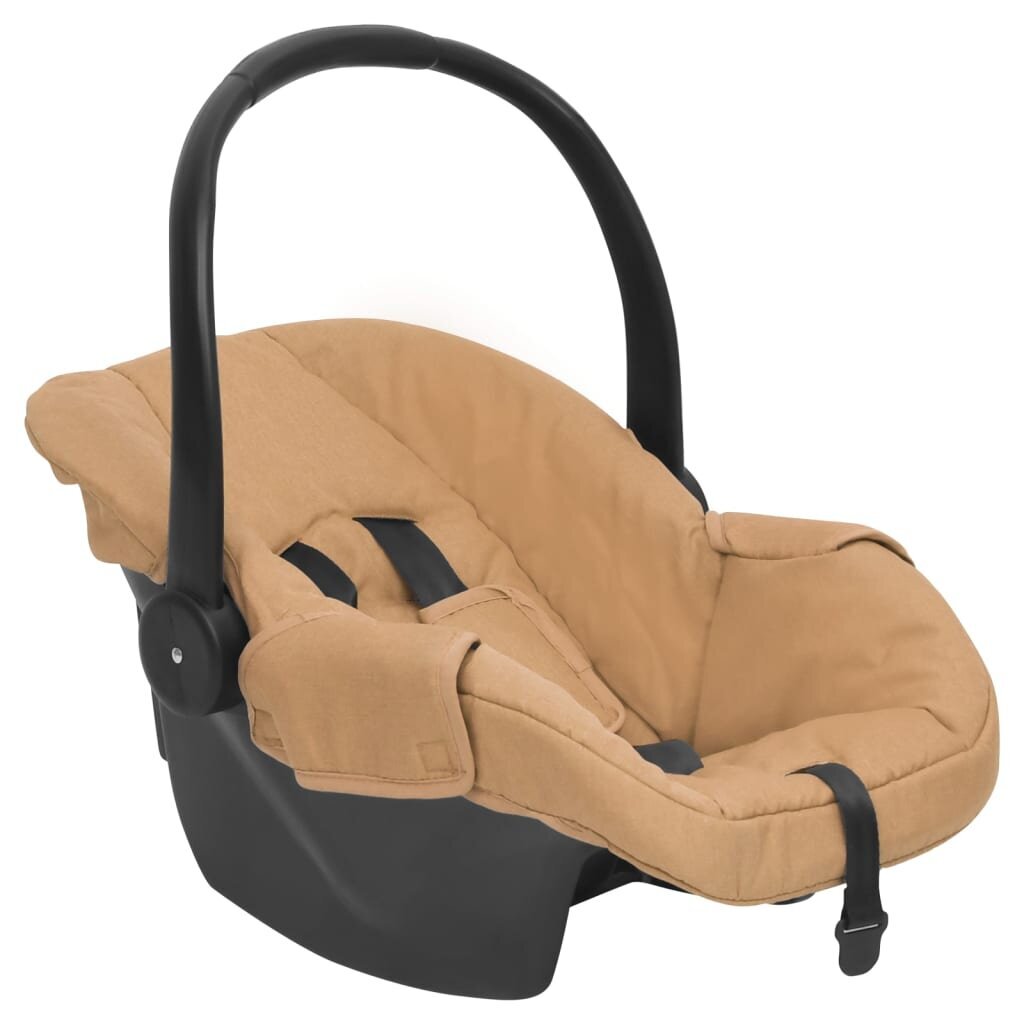 Automobilinė kėdutė kūdikiams, vidaXL Light Brown, 42 x 65 x 57 cm kaina ir informacija | Autokėdutės | pigu.lt