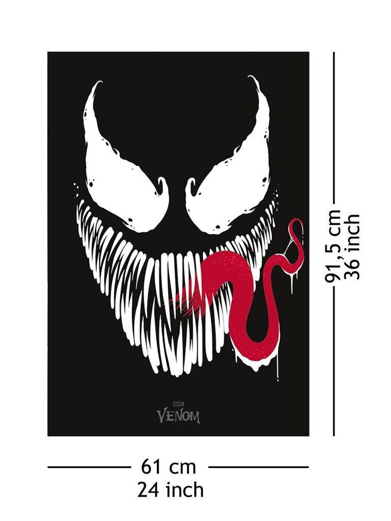 Plakatas Marvel Venom, 61x91,5 cm kaina ir informacija | Reprodukcijos, paveikslai | pigu.lt