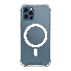 Hurtel Clear Magnetic Case skirtas iPhone 13 mini, skaidrus kaina ir informacija | Telefono dėklai | pigu.lt