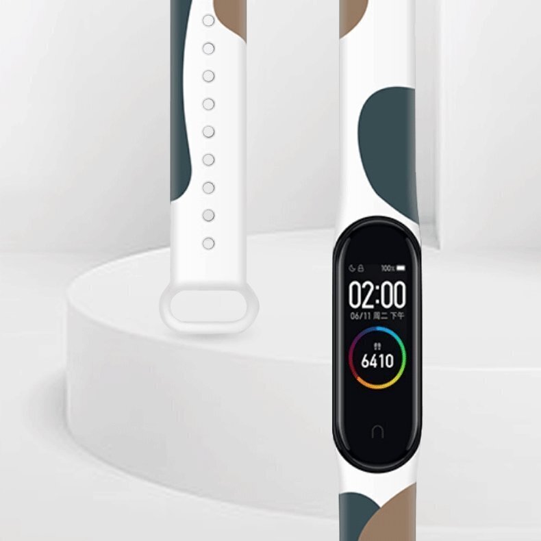 Laikrodžio apyrankė Strap Moro skirtas Xiaomi Mi Band 5 / Mi Band 6, D2 kaina ir informacija | Telefono dėklai | pigu.lt